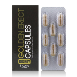 Stimulant Big Boy Golden Erect Capsules (8 comprimés)