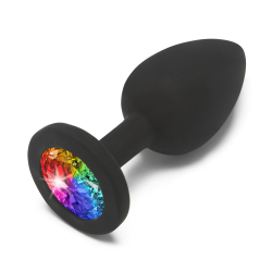 Plug anal Rainbow Jewel M