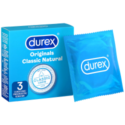 Préservatifs Durex Original Classic x 3
