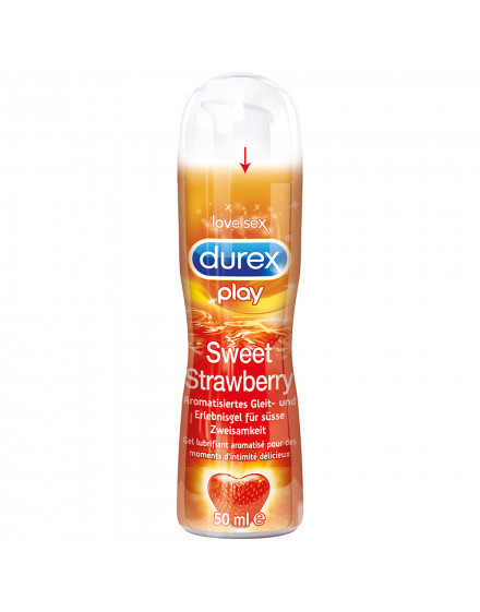 Gel lubrifiant Durex Sweet Strawberry