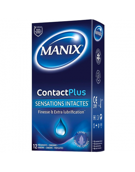 Préservatifs Manix ContactPlus 12+2