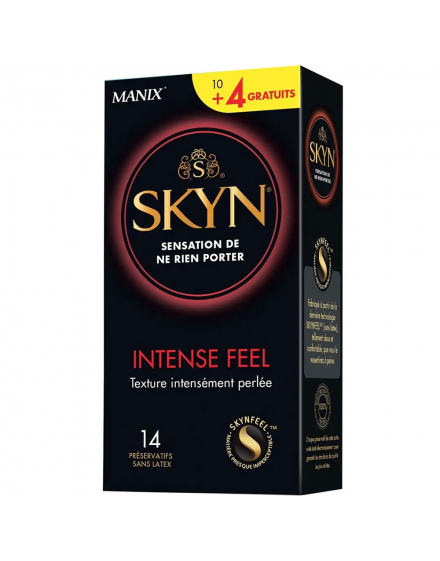 Préservatifs Manix Skyn Intense Feel 10 + 4