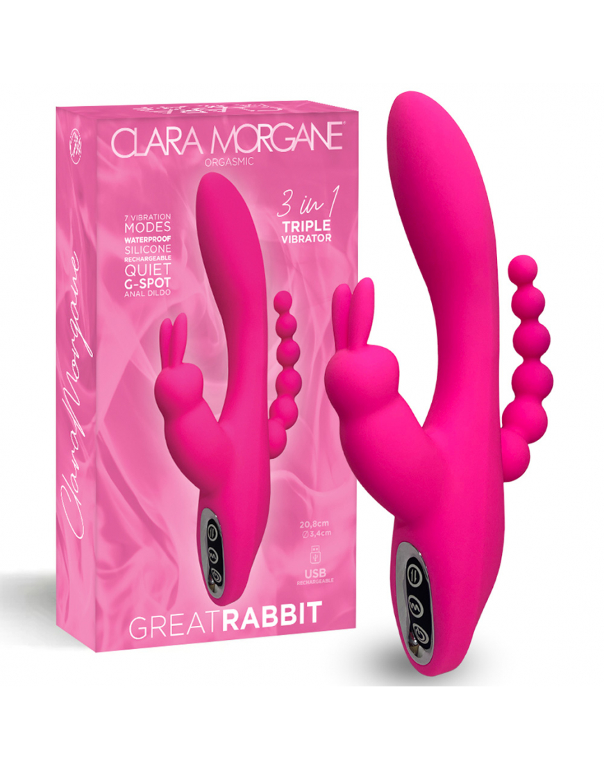 Vibromasseur Great Rabbit Clara Morgane ⚡️ SENKYS