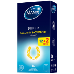 Préservatifs Manix Super 12+2