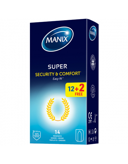 Préservatifs Manix Super 12+2