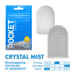 Masturbateur Tenga Pocket Stroker Crystal Mist
