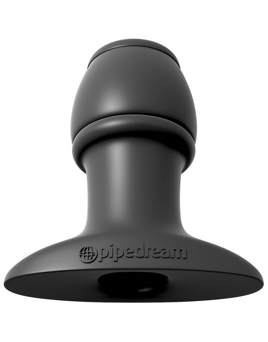 Plug Anal Ouvert Insta-Gaper Pipedream - Silicone Haute Qualité, Noir, Unisexe - Discret Et Confortable
