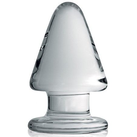 Glossy Toys Plug anal en verre Glossy N°23 Transparent