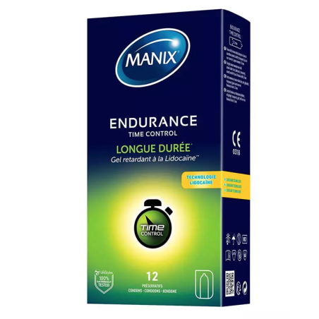 Préservatifs Manix Endurance Time Control x12