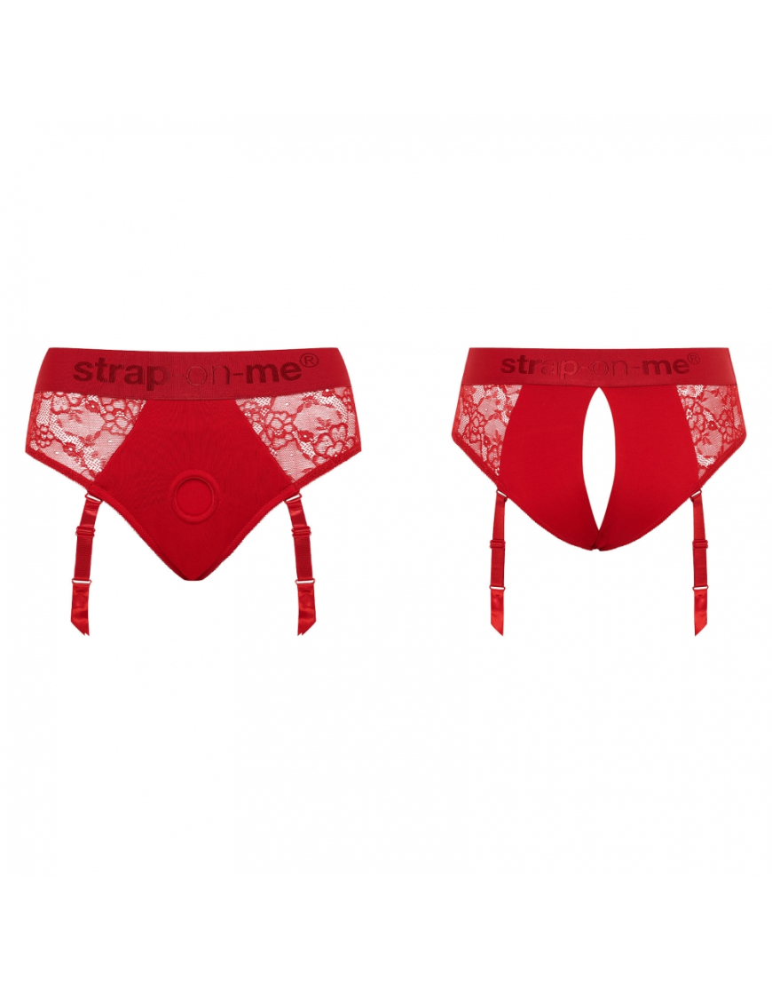 Harnais pour Gode Ceinture Lingerie Diva Rouge⚡️ Senkys