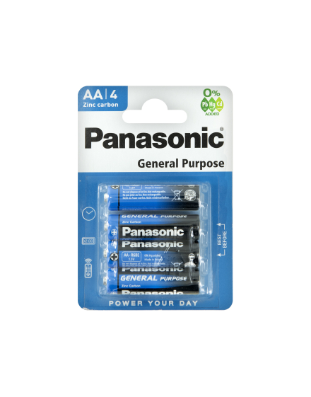 4 Piles Panasonic LR6 / AA